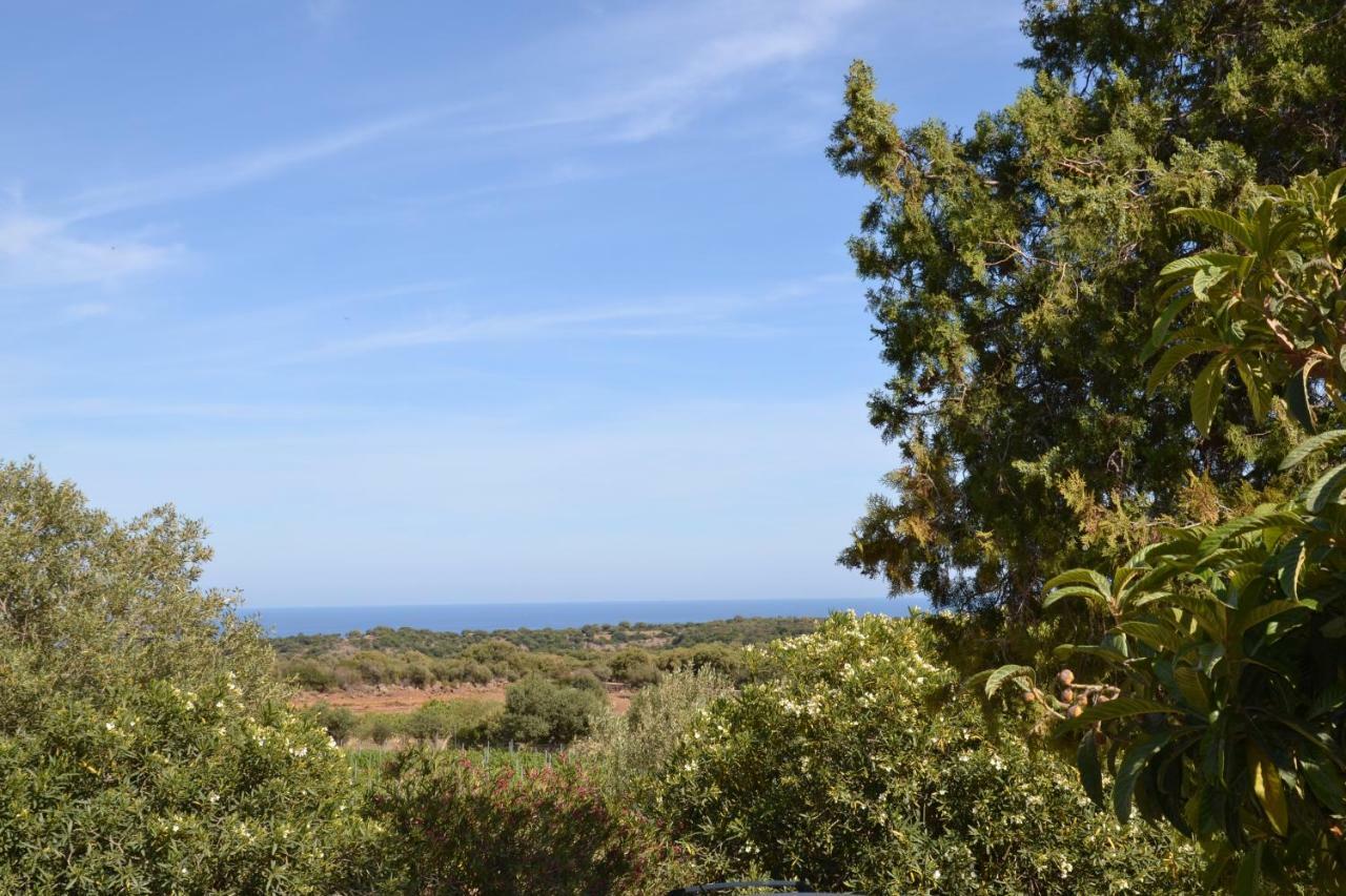 Casa Indipendente Immersa Nel Verde Con Vista Mare Доргали Экстерьер фото